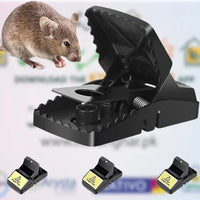 Heavy Duty Plastic Mouse Trap | Reusable Mouse Catcher | Best Quality Mouse Trap - Trap For Mouse - Pack of 1