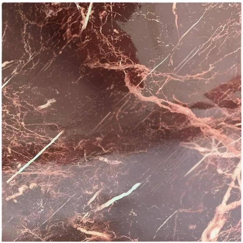 Marble Sheet Sticker Autumn Brown Design