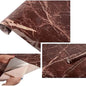 Marble Sheet Sticker Autumn Brown Design